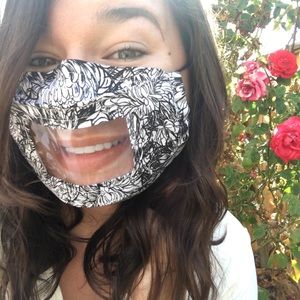 Clear Window Face Mask